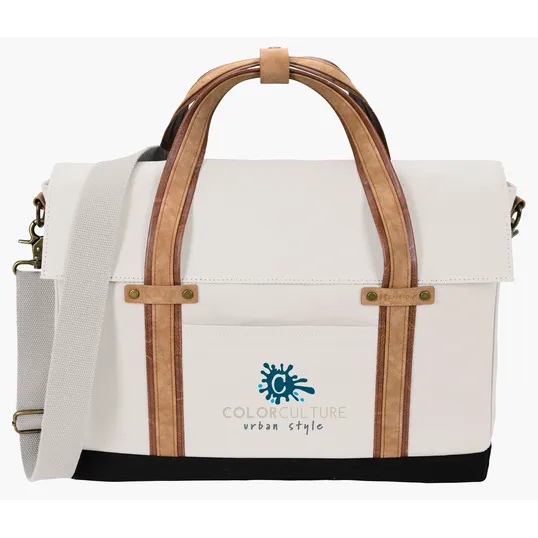 KAPSTON® San Marco Cotton Canvas Messenger Bag — view 26