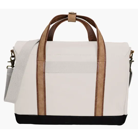 KAPSTON® San Marco Cotton Canvas Messenger Bag — view 10