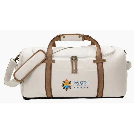 KAPSTON® San Marco Cotton Canvas Duffel Bag — view 7