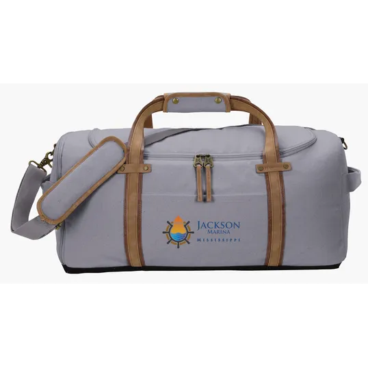 KAPSTON® San Marco Cotton Canvas Duffel Bag — view 5
