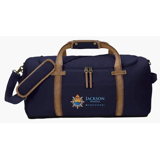 KAPSTON® San Marco Cotton Canvas Duffel Bag — view 9