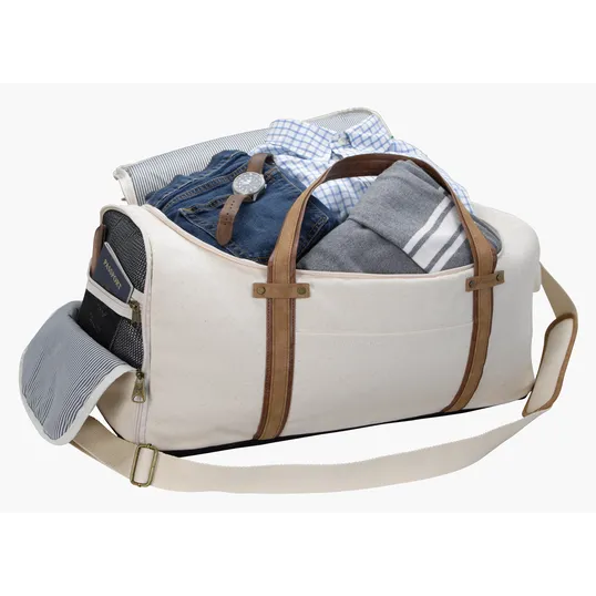 KAPSTON® San Marco Cotton Canvas Duffel Bag — view 6