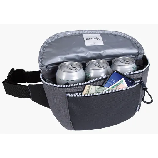 Koozie® Rowdy Fanny Pack Cooler with Adjustable Waist Strap — view 3