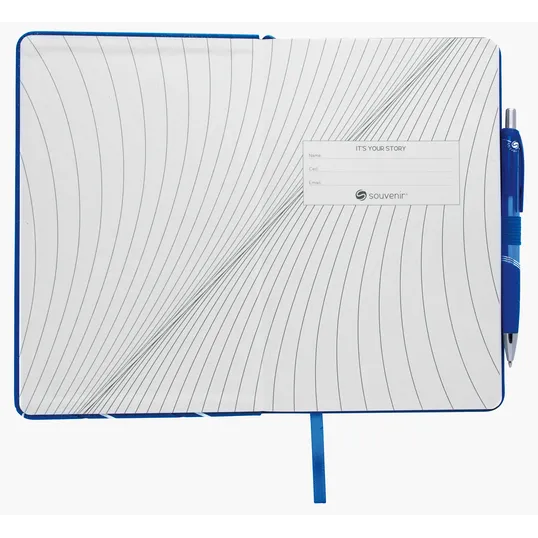 Souvenir® Journal with Rayley Pen, Leatherette Cover — view 5