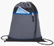 Good Value™ RPET Two-Tone Drawstring Backpack — view 4