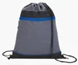 Good Value™ RPET Two-Tone Drawstring Backpack — view 3