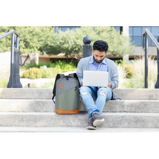 KAPSTON® Willow RPET Backpack with Laptop Sleeve — view 16