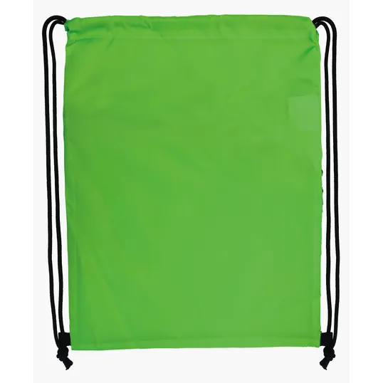 Good Value™ Neon Multi-Zippered Drawstring Backpack — view 2