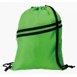 Good Value™ Neon Multi-Zippered Drawstring Backpack — view 4