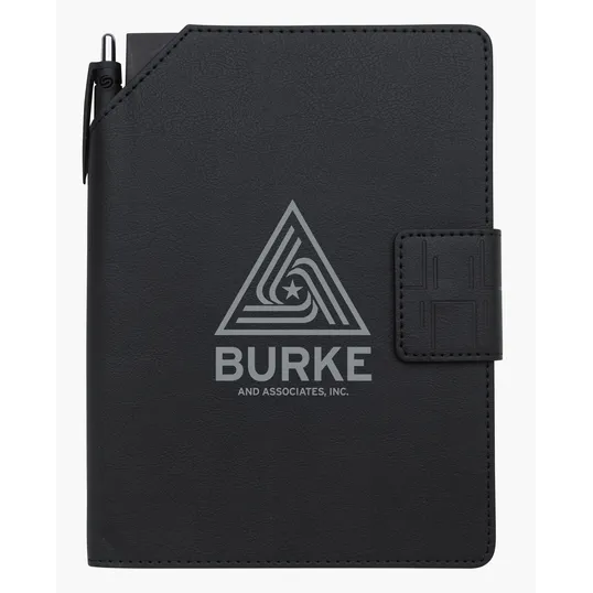 Souvenir® Daven Journal with Daven Pen, Leatherette Cover — view 3