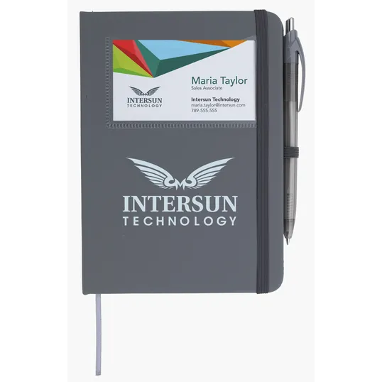 Good Value™ Value Card Pocket Notebook with Element Slim Pen — view 12
