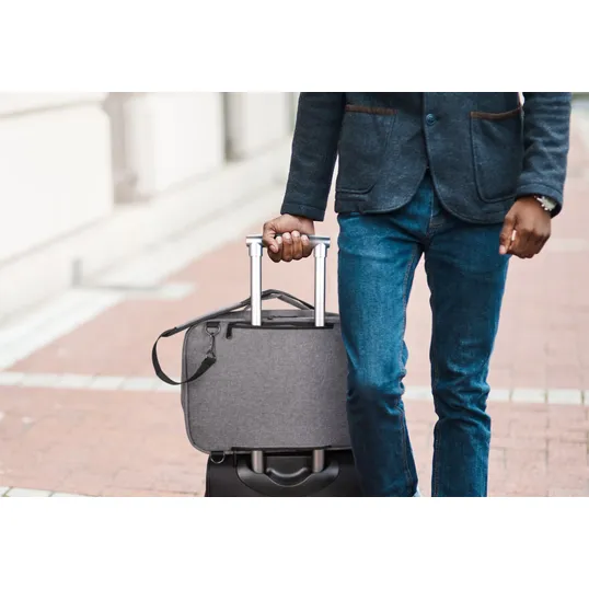 KAPSTON® Pierce Briefcase-Pack, 600D Polyester Laptop Backpack — view 23