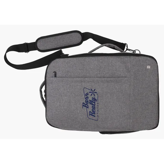 KAPSTON® Pierce Briefcase-Pack, 600D Polyester Laptop Backpack — view 21