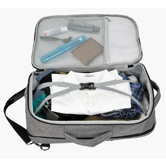 KAPSTON® Pierce Briefcase-Pack, 600D Polyester Laptop Backpack — view 11