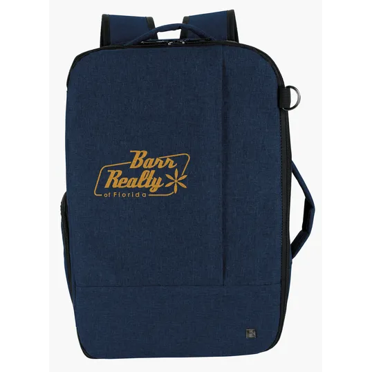 KAPSTON® Pierce Briefcase-Pack, 600D Polyester Laptop Backpack — view 27