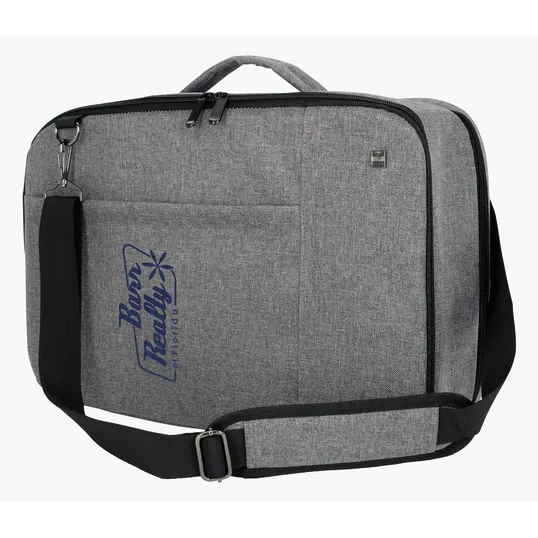 KAPSTON® Pierce Briefcase-Pack, 600D Polyester Laptop Backpack — view 20
