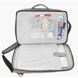 KAPSTON® Pierce Briefcase-Pack, 600D Polyester Laptop Backpack — view 34