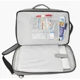 KAPSTON® Pierce Briefcase-Pack, 600D Polyester Laptop Backpack — view 12