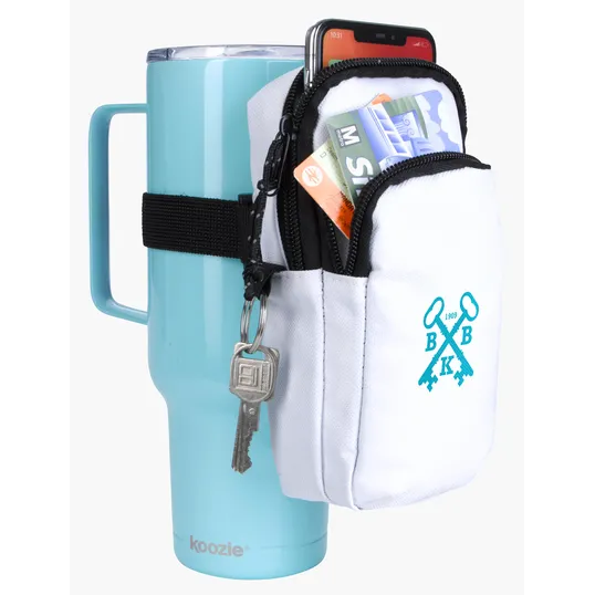 Koozie® Boho Water Bottle Pouch with Phone Pocket — view 52