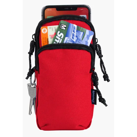 Koozie® Boho Water Bottle Pouch with Phone Pocket — view 15