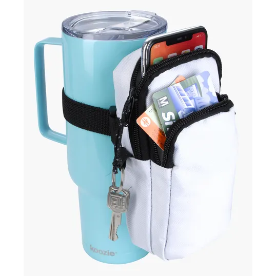 Koozie® Boho Water Bottle Pouch with Phone Pocket — view 29