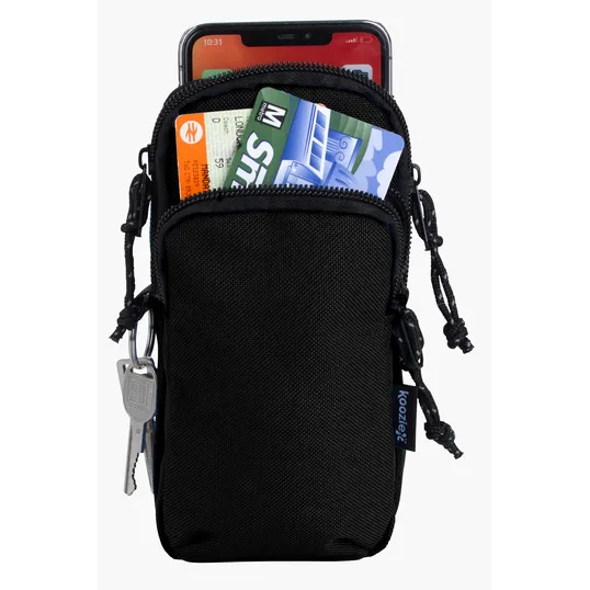 Koozie® Boho Water Bottle Pouch with Phone Pocket — view 6