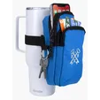 Koozie® Boho Water Bottle Pouch with Phone Pocket — view 47