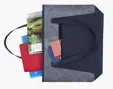 Good Value™ Heathered RPET Non-Woven Tote with Zippered Pocket — view 6