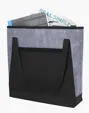 Good Value™ Heathered RPET Non-Woven Tote with Zippered Pocket — view 2
