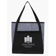 Good Value™ Heathered RPET Non-Woven Tote with Zippered Pocket — view 24