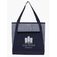 Good Value™ Heathered RPET Non-Woven Tote with Zippered Pocket — view 16