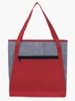 Good Value™ Heathered RPET Non-Woven Tote with Zippered Pocket — view 7