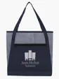 Good Value™ Heathered RPET Non-Woven Tote with Zippered Pocket — view 17