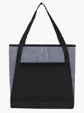 Good Value™ Heathered RPET Non-Woven Tote with Zippered Pocket