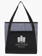 Good Value™ Heathered RPET Non-Woven Tote with Zippered Pocket — view 14