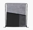 Good Value™ Heathered RPET Non-Woven Drawstring Backpack