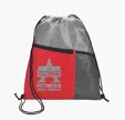 Good Value™ Heathered RPET Non-Woven Drawstring Backpack — view 13