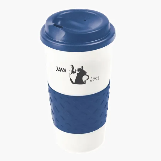 Good Value™ 16 oz. Double-Wall Tumbler with Rubber Grip — view 3