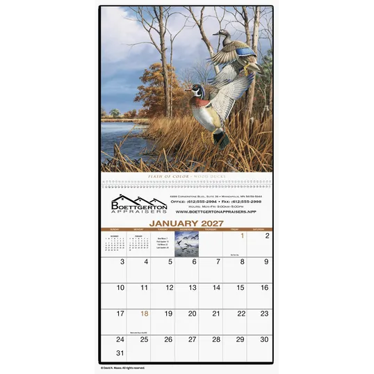 HotLine® Products David Maass Executive Wall Calendar — view 3