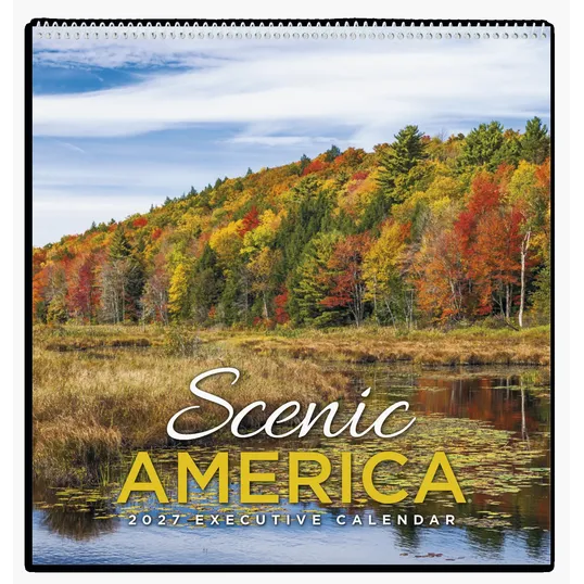 HotLine® Products Scenic America® Executive Wall Calendar — view 3