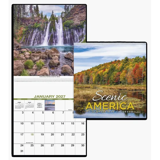 HotLine® Products Scenic America® Executive Wall Calendar — view 6