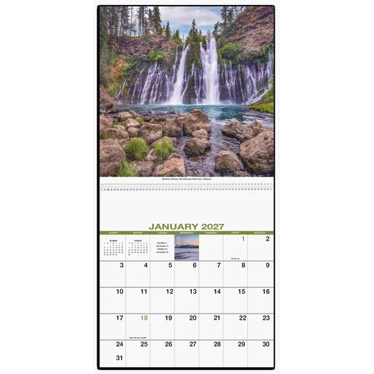 HotLine® Products Scenic America® Executive Wall Calendar — view 5