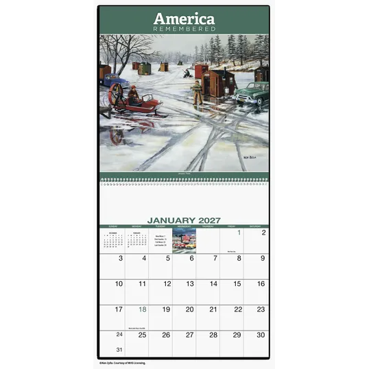 HotLine® Products America Remembered Executive Wall Calendar — view 4