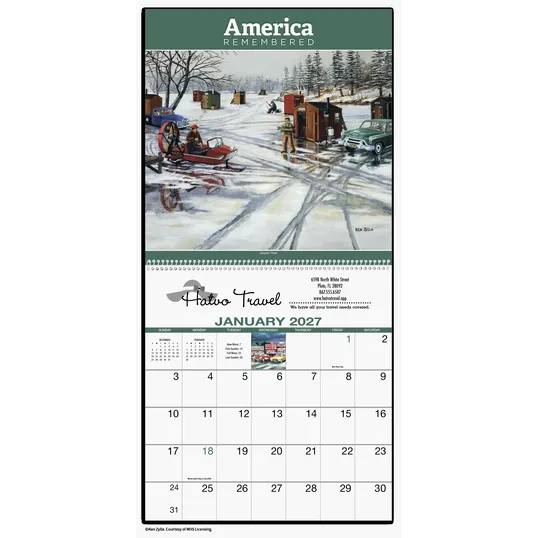 HotLine® Products America Remembered Executive Wall Calendar — view 6