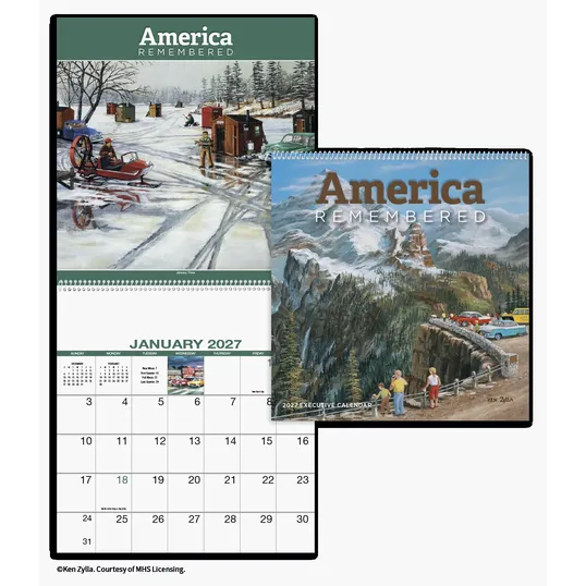 HotLine® Products America Remembered Executive Wall Calendar — view 5