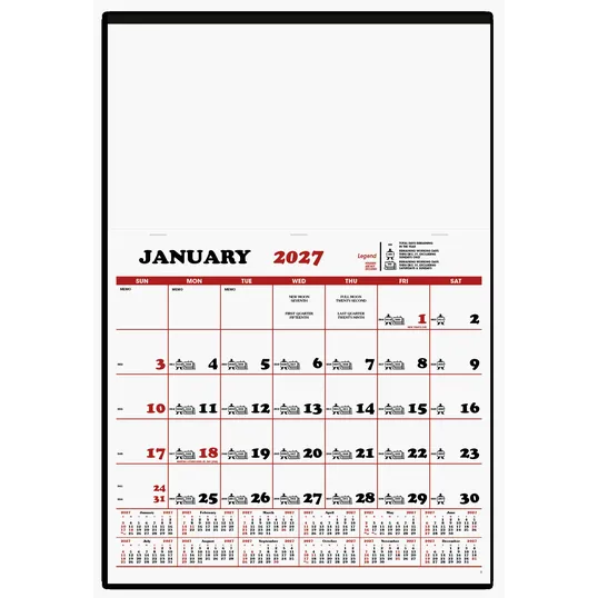 Skinner & Kennedy® Contractor's Apron Calendar — view 2