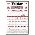 Skinner & Kennedy® Contractor's Apron Calendar