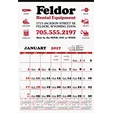 Skinner & Kennedy® Contractor's Apron Calendar — view 3