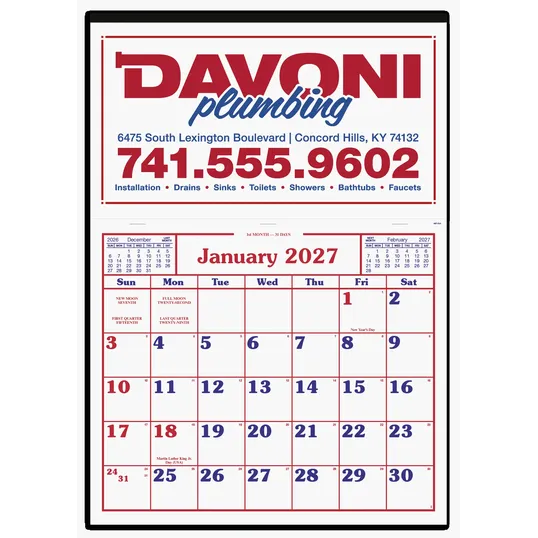Skinner & Kennedy® Billboard Apron Calendar