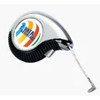 10' Ergonomic Teardrop Tape Measure with Rubber Grip — view 4